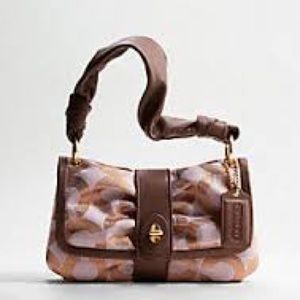 Coach Parker Rose Gold Mini Shoulder Bag